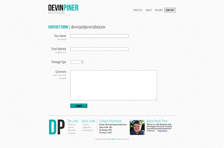 Portfolio Version 2 Contact